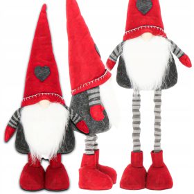    GNOM DE CRACIUN, elf, in picioare, GNOM telescopic, CADOU MARE, FIGURINA XXL