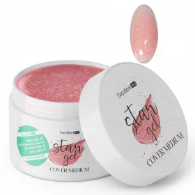    GEL EXCELENT PRO STAR CU PĂRȚI DE AUR GEL DE CONSTRUCȚIE CUPERĂ MEDIU 15 g