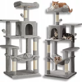  MARE CAT SCRATCRATOR XL 6 NIVELE LED TURN POSTA HOUSE 143cm