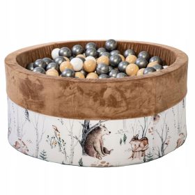  Piscina uscata 90/40+ bile Cappuccino Prietenii padurii