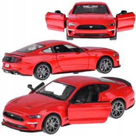    Model de mașină din metal Ford Mustang GT 2018 la scară 1:34 sunet luminos ZA4616