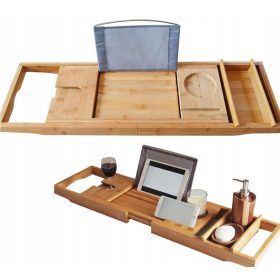  Raft de baie din bambus Gockowiak 1110 x 45 mm