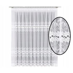  Perdeau jacquard alb 230x600cm BT648107 PERDEA