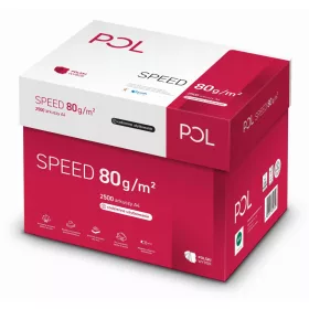  Hartie de birou PolSpeed, format A4, 80g, 500 coli
