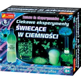    Glow-in-the-Dark Experiments Ranok-Creative 23970 + Autocolante clasice Ranok-Creative 1 buc.