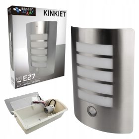    Aplica de gradina Masterled, nuante de gri si argintiu, E27 60 W