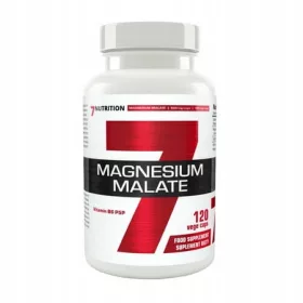   7Nutrition Magneziu Malat 120 Capsule Vegetale – Supliment Alimentar pentru Energie și Protecție Neurologică
