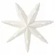  IKEA STRLA LAMPA FULG DE ZAPAA ALBA 70CM
