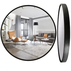  Oglinda de perete Zender Textil, cerc 600 x 600 mm