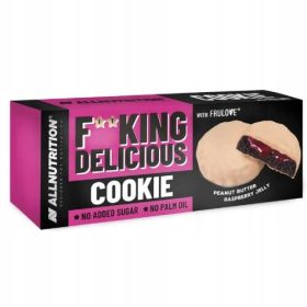    ALLNUTRITION FITKING DELICIOUS COOKIE 128G UT DE ARAHIDE JELEU DE ZMEURE