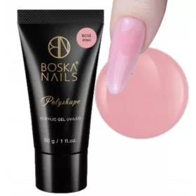  Gel acrilic Boska Polyshape 30g roz trandafir
