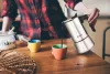 Cafetieră Moka Transa Caffè 12 Tz, din oțel, 600 ml