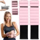 Greutăți de exerciții ajustabile din silicon pentru femei 2x 0,45 kg Pink DrFit