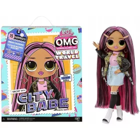    LOL Surprise OMG Doll LOL Surprise OMG Păpușă de călătorie City Babe OMG