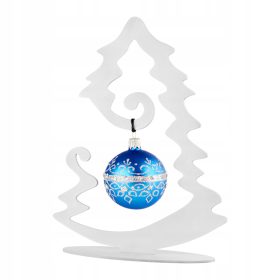    BRAD DE CRACIUN DECORATII metalice ORNAMENT DE CRACIUN LOFT alb pentru balon 23 cm