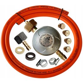    FURtun 1,5m (9x3mm) + CILINDRU REDUCTOR DE GAZ 11kg + DUZELE ARABITĂ + CONECTOR PLACĂ