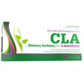   CLA cu Extract de Ceai Verde și L-Carnitină Olimp - 60 Capsule pentru Slăbire
