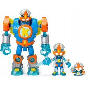    Superthings Superbot Kazoom Power robot cu figurină + SUPER ZINGS THINGS SERIA 1 FIGURE BAG MAGIC