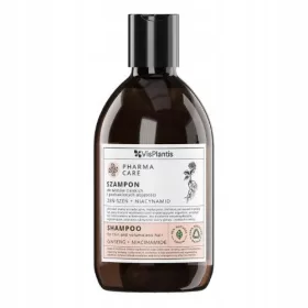    Sampon pentru par subtire, ginseng + niacinamida 500ml Vis Plantis