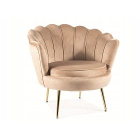  Fotoliu Signal tradițional în nuanțe de bej