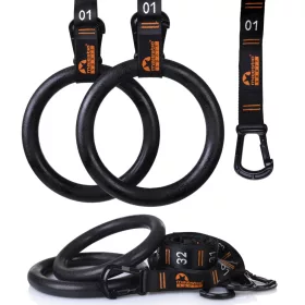    Inele de gimnastica multifunctionale Majestic Sport 23,5-23,5 cm