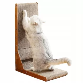    Jucărie din stâlp pentru zgâriere pentru pisici de colț, minge de catnip (F068)