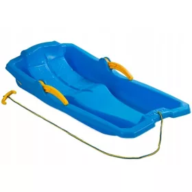    Sanie Karol cu frana, 80 cm, tobogan din plastic, copii 3-7 ani, cu frana