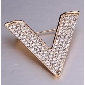  Broșă V de damă