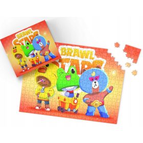    PUZZLE - BRAWLL STARSS BAJKA - MODELE CADURI DE CRACIUN - 110 buc + CUTIE