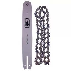    BARĂ DE GHIDARE 40cm PENTRU FIERĂSTRĂU CASTOR 330 + LANȚ