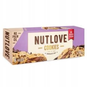  NUTLOVE COOKIES CHIP CIOCOLATA 130g Biscuiti