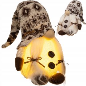    Moș Crăciun Gnome Gnome sub bradul de Crăciun LED de Crăciun