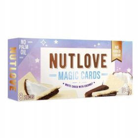  CARDURI MAGIC NUTLOVE CHOCO ALBA CU COCOS 104G
