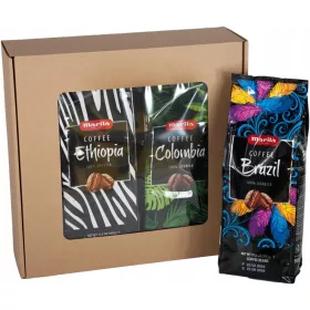    Un set de boabe de cafea Arabica unice 100% de la o prăjire cehă