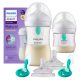  Flacon Avent RESPONSE 260+125ml natural cu insert, kit de pornire