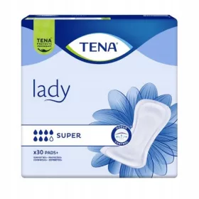 TENA LADY Super, 30 buc - insertii anatomice