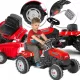  Tractor copii Pilsan Black, Red