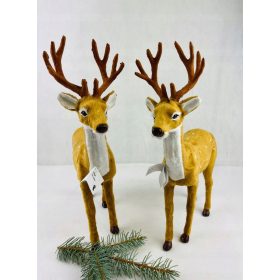  Figurina decorativa de Craciun| REN| ca viu 32 cm