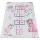  COVOR 120x180 HOPSCOTCH ROZ DESCHIS ANTIALUNECARE PENTRU COPII.