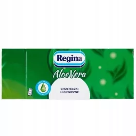    Servetele de igiena parfumate Regina Aloe Vera, 4 straturi. 10 buc.