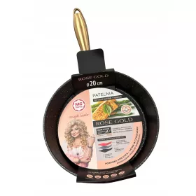    MG home tigaie tradițională ROSE GOLD 20 cm antiaderentă (antiaderentă)
