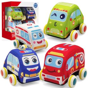 SET DE 4 VEHICULE PLUS SOFT CARS DRIVE
