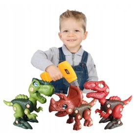  SET DINOZAUR PENTRU MAȘINA DE GĂURIȘIT 3 buc