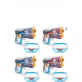  ZURU X-SHOT LASER 360° BLASTER SET 4 PSTO 36656