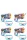  ZURU X-SHOT LASER 360° BLASTER SET 4 PSTO 36656