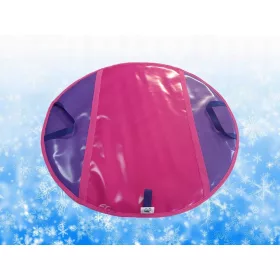    Sanie glisantă moale - 80 cm. PVC de înaltă calitate + umplutură roz