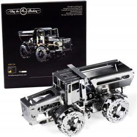    Puzzle de model de ansamblu metalic Time For Machine Hot Tractor