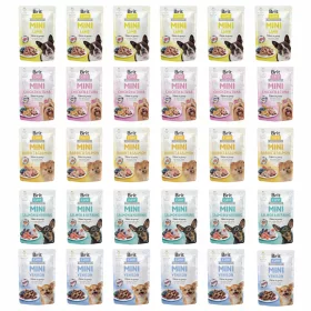    Hrana umeda pentru caini BRIT CARE MINI, amestec de arome, 30x85g