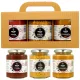  Set cadou cu polen de albine si doua miere aromata 3x280ml