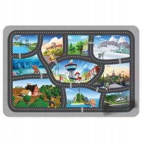  Covor din fetru COVOR 100x150 - PAW Patrol Travels